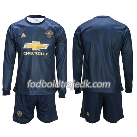 Manchester United Børn Tredje 2018/19 - Fodboldtrøjer(L/S) Manchester United Børn Tredje 2018/19 - Fodboldtrøjer(L/S)